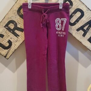 Aeropostale women's low rise sweat pants size XS